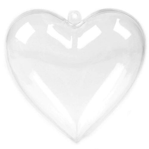 Inimă-plastic-transparent