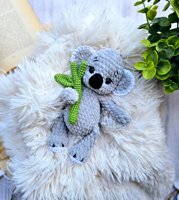 Somnorici: kit de croșetat Baby Koala
