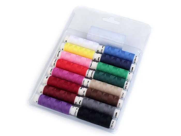 Set-ață-poliester-unipoly-16buc