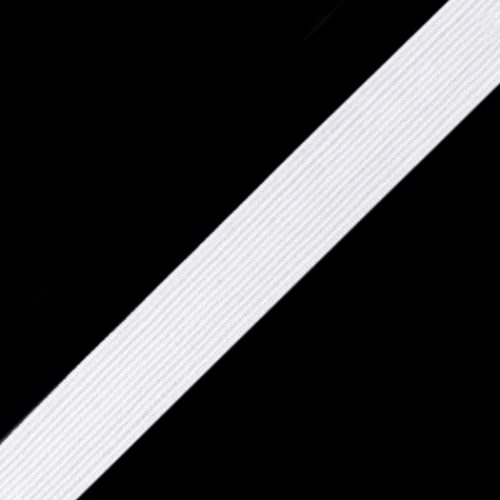 Elastic-confecții-9mm-alb