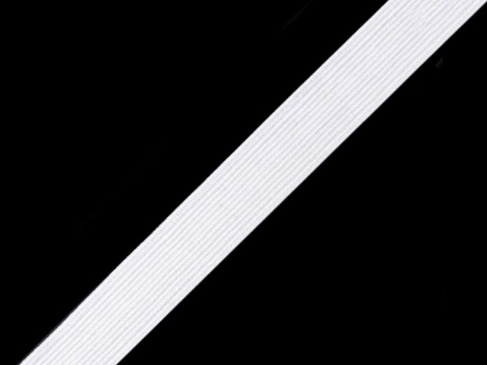 Elastic-confecții-9mm-alb