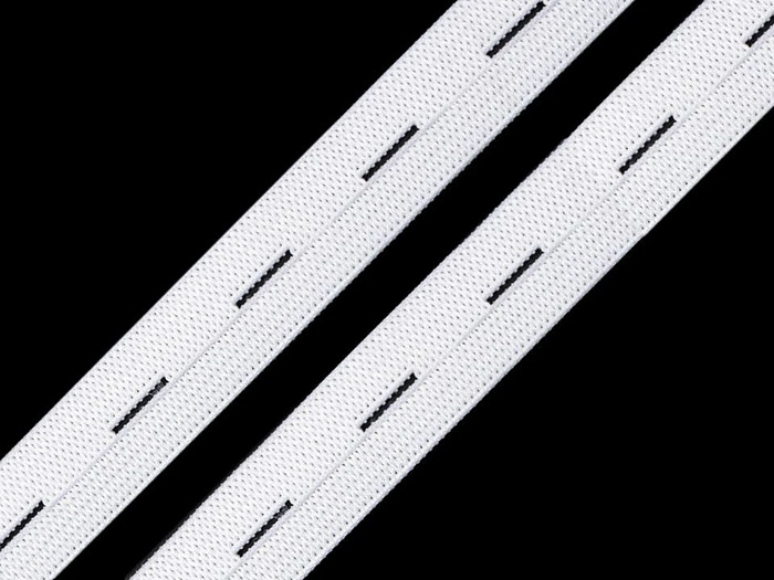 Elastic-cu-butoniere-20mm-alb