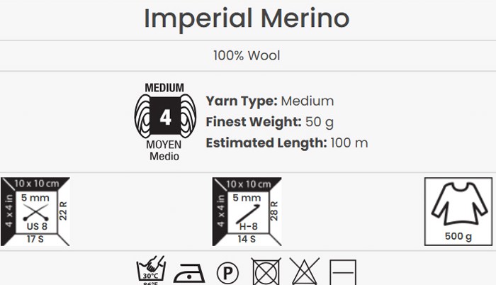 YarnArt Imperial Merino - imagine 2